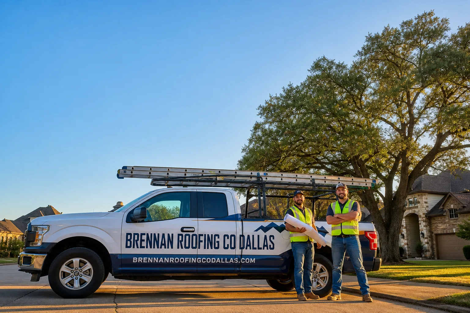 Brennan Roofing Co Dallas roofing team